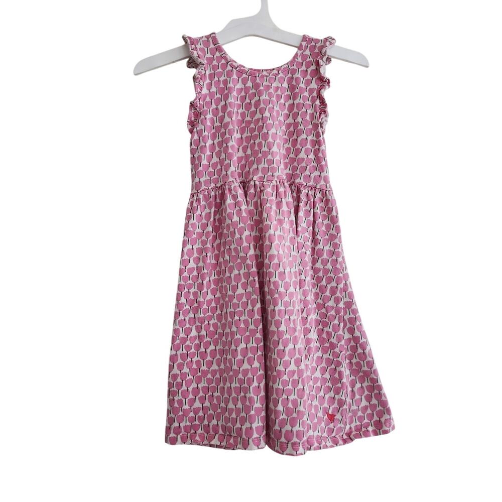 7 Pink Chicken pink tulip cotton dress